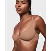 imageINLYRIC Womens Inbarely Plus Plunge Bra  Unlined Underwire Sexy Demi Balconette BrasGravel Beige