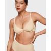imageINLYRIC Womens Inbarely Plus Plunge Bra  Unlined Underwire Sexy Demi Balconette BrasLight Oatmeal