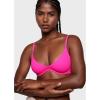 imageINLYRIC Womens Inbarely Plus Plunge Bra  Unlined Underwire Sexy Demi Balconette BrasRose Shocking