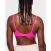 imageINLYRIC Womens Inbarely Plus Plunge Bra  Unlined Underwire Sexy Demi Balconette BrasRose Shocking