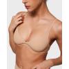 imageINLYRIC Womens Inbarely Plus Plunge Bra  Unlined Underwire Sexy Demi Balconette BrasWarm Beige