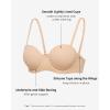 imageINLYRIC Womens Inbarely Plus Strapless Bra Full Coverage Lightly Lined Multiway Sexy Underwire Support Seamless BrasWarm Beige  Go One Size Up