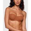 imageINLYRIC Womens Inbarely Plus Unlined Strapless Bra  NonSlip Underwire Non Padded Bandeau Plus Size BrasBronze Beige  Go One Size Up