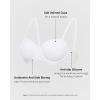 imageINLYRIC Womens Inbarely Plus Unlined Strapless Bra  NonSlip Underwire Non Padded Bandeau Plus Size BrasWhite  Go One Size Up