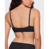 imageINLYRIC Womens Inbarely Soft Plunge Bralette  Deep V Unlined Triangle No Padding No Underwire Sexy Comfort Sleep BraBlack