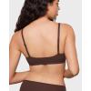 imageINLYRIC Womens Inbarely Soft Plunge Bralette  Deep V Unlined Triangle No Padding No Underwire Sexy Comfort Sleep BraHazelnut