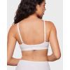 imageINLYRIC Womens Inbarely Soft Plunge Bralette  Deep V Unlined Triangle No Padding No Underwire Sexy Comfort Sleep BraSnow White