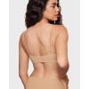 imageINLYRIC Womens Inbarely Soft Plunge Bralette  Deep V Unlined Triangle No Padding No Underwire Sexy Comfort Sleep BraWarm Beige