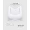 imageINLYRIC Womens Inbarely Soft Racerback Bralettes  2 Ways to Wear Unlined Comfortable Smooth High Neck Scoop Neck BraWhite