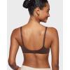 imageINLYRIC Womens Mesh Balconette Bra Sexy Demi Supportive Comfortable Seamless Underwire Unlined Sheer BrasHazelnut  Sheer
