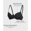 imageINLYRIC Womens Push Up Bra Tshirt Demi Supportive Bras Underwire Plunge Padded Comfortable Inbarely Plus CollectionBlack