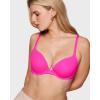 imageINLYRIC Womens Push Up Bra Tshirt Demi Supportive Bras Underwire Plunge Padded Comfortable Inbarely Plus CollectionRose Shocking