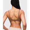 imageINLYRIC Womens Push Up Bra Tshirt Demi Supportive Bras Underwire Plunge Padded Comfortable Inbarely Plus CollectionSandalwood Brown2