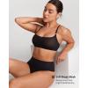 imageINLYRIC Womens Cosnufy Sheer Bralette  Cami Mesh Unlined No Padding See Through Wirefree Bralettes PulloverBlack