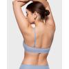 imageINLYRIC Womens Cosnufy Sheer Bralette  Cami Mesh Unlined No Padding See Through Wirefree Bralettes PulloverMoonlight Blue