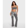 imageINLYRIC Womens Cotton Bralette  Wireless Unlined Sleep Comfortable Seamless Cami BraLava Smoke Grey
