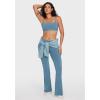 imageINLYRIC Womens Cotton Bralette  Wireless Unlined Sleep Comfortable Seamless Cami BraUniverse Blue