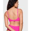 imageINLYRIC Womens Inbarely Plus Balconette Bra  Lightly Padded Underwire Sexy Tshirt Demi Bras SupportiveRose Shocking