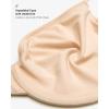 imageINLYRIC Womens Inbarely Plus Demi Bra  Balconette Unlined Underwire Plunge Bras No Padding ComfortableBeige  Go Up a Cup Size