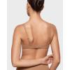 imageINLYRIC Womens Inbarely Plus Demi Bra  Balconette Unlined Underwire Plunge Bras No Padding ComfortableGravel Beige  Go Up a Cup Size