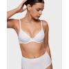 imageINLYRIC Womens Inbarely Plus Demi Bra  Balconette Unlined Underwire Plunge Bras No Padding ComfortableWhite  Go Up a Cup Size