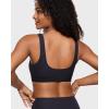 imageINLYRIC Womens Inbarely Soft Bralettes Scoop Neck Seamless Unlined Comfortable Double Layer BraletteBlack