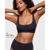 imageINLYRIC Womens Inbarely Soft Bralettes Scoop Neck Seamless Unlined Comfortable Double Layer BraletteBlack