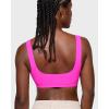 imageINLYRIC Womens Inbarely Soft Bralettes Scoop Neck Seamless Unlined Comfortable Double Layer BraletteGlitter Rose