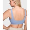 imageINLYRIC Womens Inbarely Soft Bralettes Scoop Neck Seamless Unlined Comfortable Double Layer BraletteMoonlight Blue