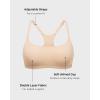 imageINLYRIC Womens Inbarely Soft Racerback Bralette  Wireless Full Coverage No Padding Unlined BraletteBeige
