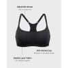 imageINLYRIC Womens Inbarely Soft Racerback Bralette  Wireless Full Coverage No Padding Unlined BraletteBlack