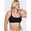 imageINLYRIC Womens Inbarely Soft Racerback Bralette  Wireless Full Coverage No Padding Unlined BraletteBlack