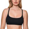 imageINLYRIC Womens Inbarely Soft Racerback Bralette  Wireless Full Coverage No Padding Unlined BraletteBlack
