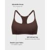 imageINLYRIC Womens Inbarely Soft Racerback Bralette  Wireless Full Coverage No Padding Unlined BraletteHazelnut