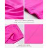 imageINLYRIC Womens Inbarely Strapless Bandeau Bra Bralette Tube Top Seamless Comfortable Stretchy Non Padded Bras TopsBright Pink