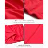 imageINLYRIC Womens Inbarely Strapless Bandeau Bra Bralette Tube Top Seamless Comfortable Stretchy Non Padded Bras TopsBright Red