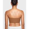 imageINLYRIC Womens Inbarely Strapless Bandeau Bra Bralette Tube Top Seamless Comfortable Stretchy Non Padded Bras TopsChipmunk