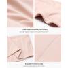 imageINLYRIC Womens Inbarely Strapless Bandeau Bra Bralette Tube Top Seamless Comfortable Stretchy Non Padded Bras TopsGentle Rose
