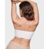 imageINLYRIC Womens Inbarely Strapless Bandeau Bra Bralette Tube Top Seamless Comfortable Stretchy Non Padded Bras TopsWhite