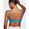 imageINLYRIC Womens Inbarely Triangle Bralette Comfortable Unlined V Neck Wireless Smoothing Bra Top StretchMadagascar Blue