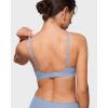 imageINLYRIC Womens Inbarely Triangle Bralette Comfortable Unlined V Neck Wireless Smoothing Bra Top StretchMoonlight Blue