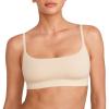 imageINLYRIC Womens Cotton Bralette  Wireless Unlined Sleep Comfortable Seamless Cami BraWhite Opal