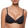 imageINLYRIC Womens Inbarely Plus Demi Bra  Balconette Unlined Underwire Plunge Bras No Padding ComfortableBlack  Go Up a Cup Size