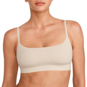 imageINLYRIC Womens Cotton Bralette  Wireless Unlined Sleep Comfortable Seamless Cami BraMilky White