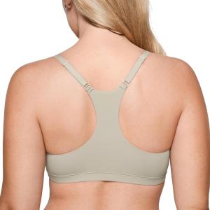 imageINLYRIC Womens Inbarely Soft Racerback Bralette  Wireless Full Coverage No Padding Unlined BraletteLight Greenish Gray