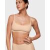 imageINLYRIC Womens Inbarely Plus Bralettes  No Underwire Unlined Support Soft Scoop Neck Cami Seamless BraletteBeige