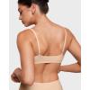 imageINLYRIC Womens Inbarely Plus Bralettes  No Underwire Unlined Support Soft Scoop Neck Cami Seamless BraletteBeige