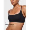 imageINLYRIC Womens Inbarely Plus Bralettes  No Underwire Unlined Support Soft Scoop Neck Cami Seamless BraletteBlack