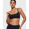 imageINLYRIC Womens Inbarely Plus Bralettes  No Underwire Unlined Support Soft Scoop Neck Cami Seamless BraletteBlack