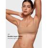 imageINLYRIC Womens Inbarely Plus Bralettes  No Underwire Unlined Support Soft Scoop Neck Cami Seamless BraletteGravel Beige
